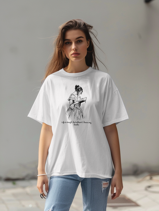 Lost in a Book Oversized T-Shirt