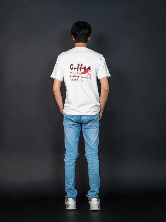 Coffee Because Adulting is Hard Oversized T-Shirt