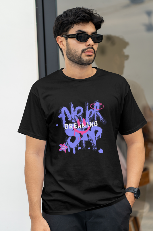 Never Give Up Oversized T-Shirt