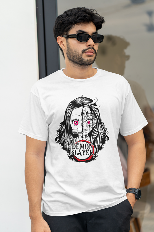 "Breathe Like a Slayer" – Demon Slayer Front Print Tee